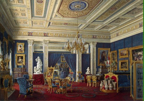                                         Eduard Hau’s Winter Palace Series1. The Study of Empress Mar