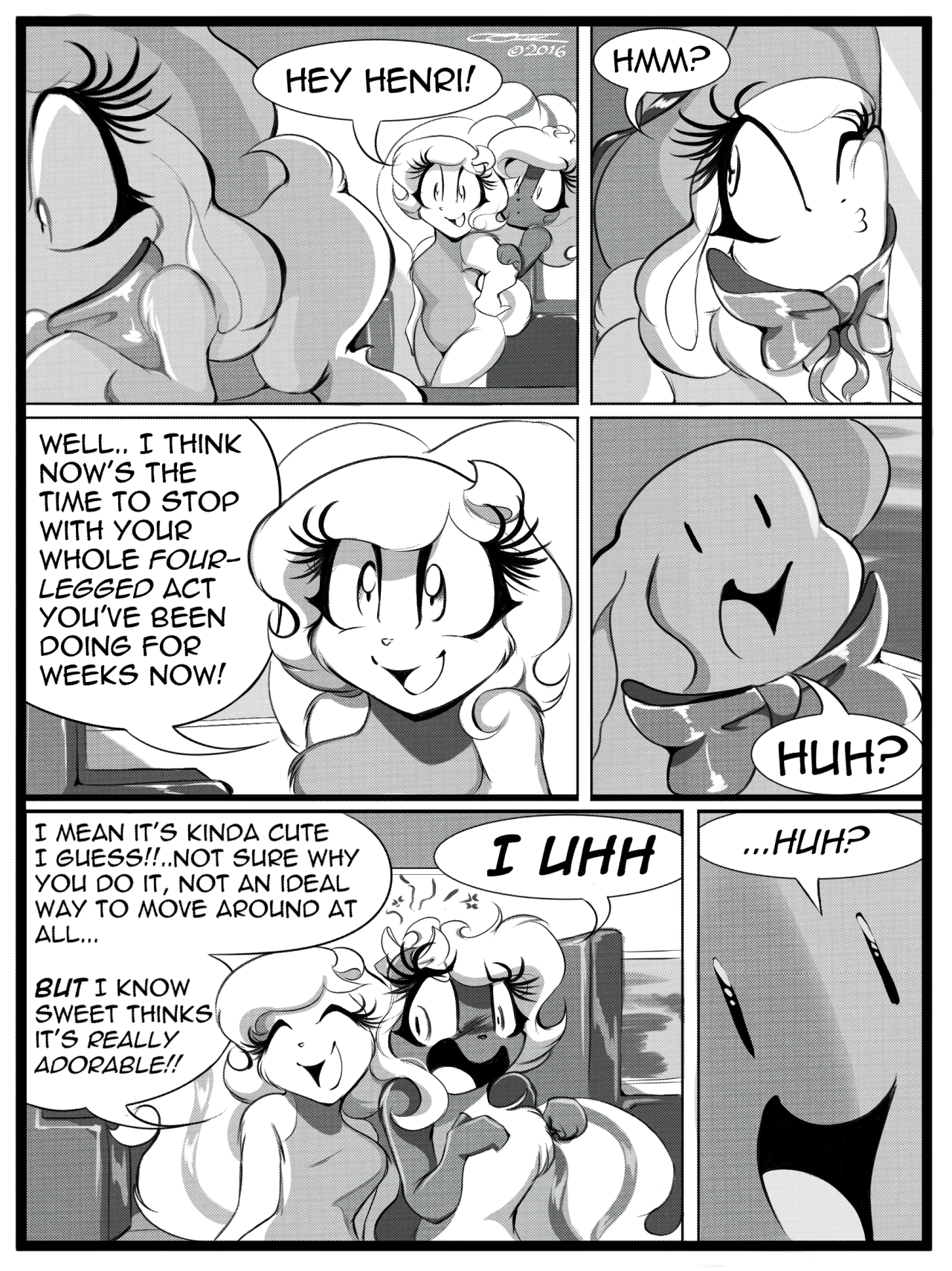 henriettalamb:Henrietta Lamb: Episode 3, Page 4 Well I mean, you all were thinking