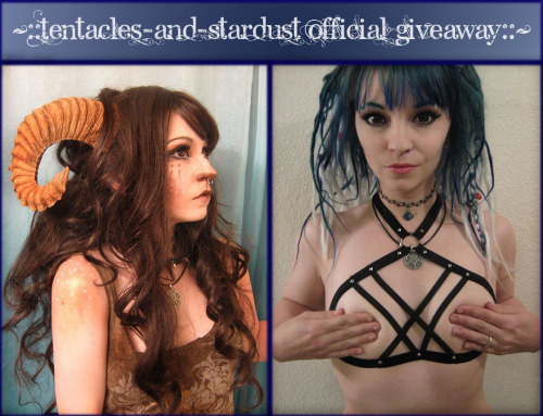 ligeiareborn:  dyskord:  morivan:  ephemerayla:  tentacles-and-stardust:  ~:: Horn Set and Harness Giveaway!::~ There will be a first and second place :: First Place - One set of horns (Colors of your choosing) AND one harness set of your choice (My