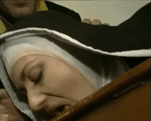 mygoldenageofporn:  Jessica Rizzo horny nun…