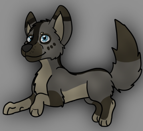 And have a cute little drawing of Vexi in her feral form.