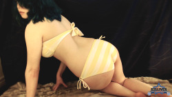 kellliver:  In this photoset I show off my body in four adorable swimsuits (non-nude)[ MFC ] [ ELM ]