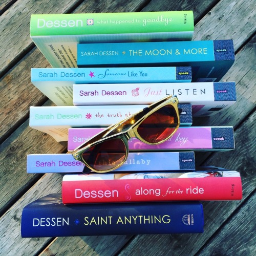 jaimedsworld:Sarah Dessen is right there in the top 10 of my favourite Summer Authors. I am so ready