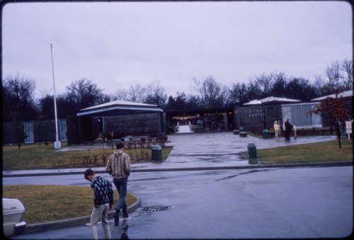 main entrance to mammoth cave, kentucky. january 1964