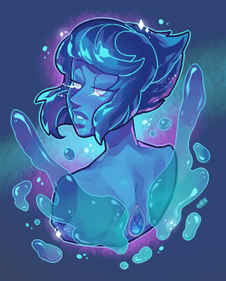 this is a hot saturated mess but gerl oh well. LAPIS LAZULI.