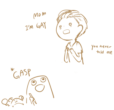 sohealthysogay:   when you found your oc is gay 