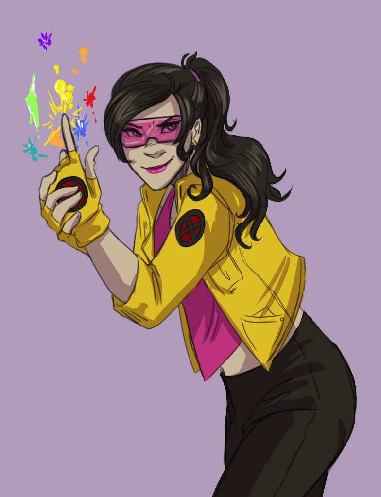 poippet:I drew a therapy Jubilee while crying to make myself feel better on this