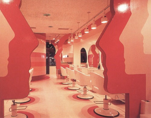 yodaprod:newwavearch90: Metamorphosis Salon - Great Neck, Long Island NY - Alan Buchsbaum (1969)“Buc