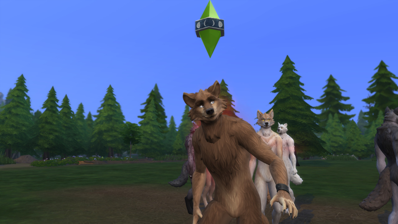 XTosca Sims 4 Werewolf CC New Heads