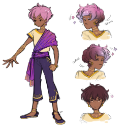 ginkoseed:  Apparently when I said more of this character I meant it, since this is all I’ve drawn on twitter the past couple days haha. Here’s a character sheet for Prince Ralis~