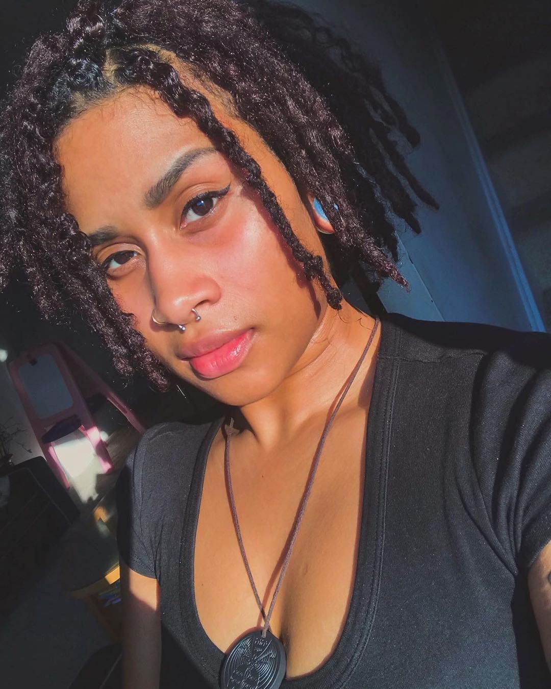 The Home of Locs — @_mamidenel ・・・ 🥥 oil + 🌞 makes me so happy....