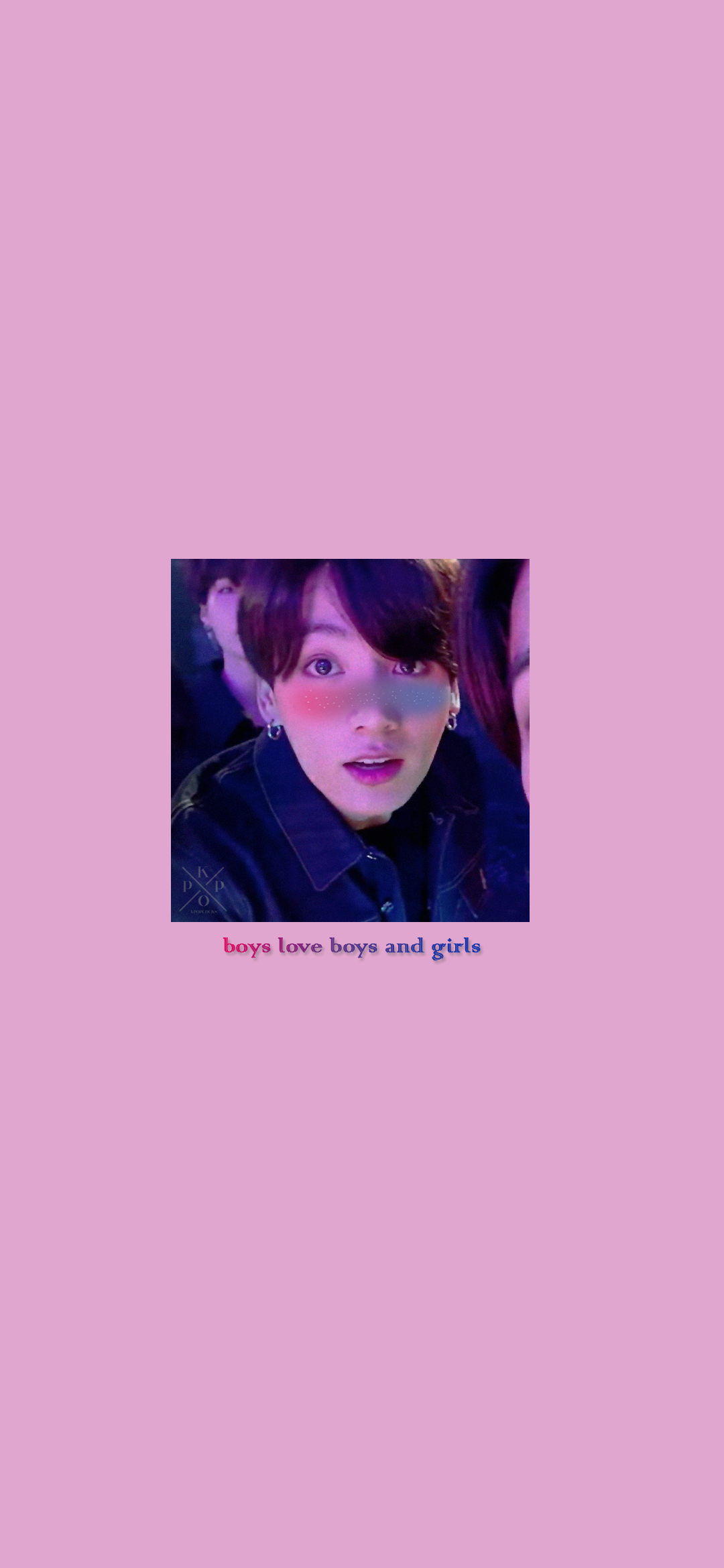 kpop locks — jungkook; lgbt and bisexual pride lgbt aesthetic...