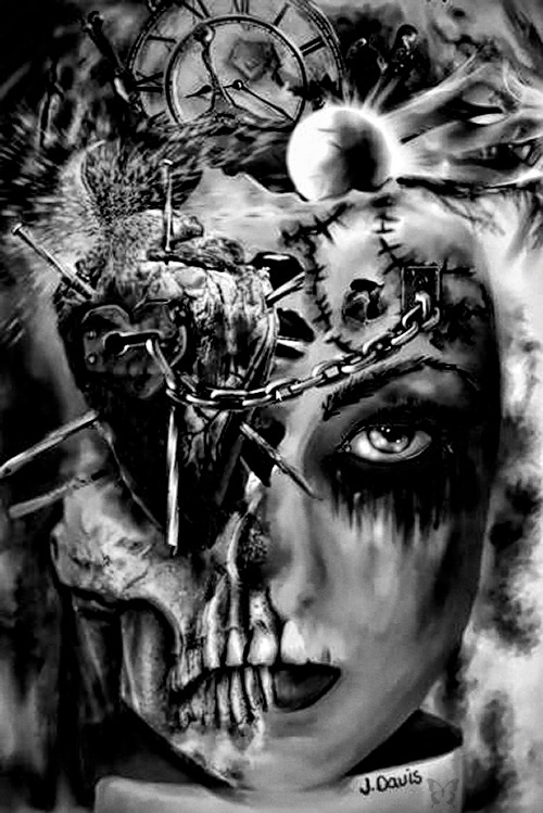 whitesoulblackheart:  Emotion by Jennifer Davis (Please leave credit … Ƹ̴Ӂ̴Ʒ)