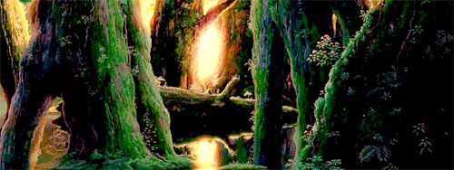 paradoxs:studiioghibli:Princess Mononoke » The ForestMade for paradoxs ^^I love this! Thank yo