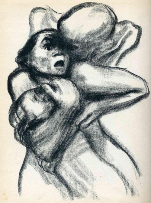 Death Seizing A Woman - Kathe Kollwitz