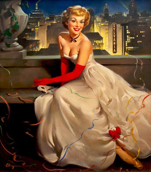 lovethepinups: Gil Elvgren - Miss Sylvania - 1961