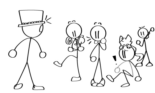 did this trend with the one picture eight artists challenge,if you watch my  yt channel, you'll know who that stickman is(also have Alfred because of  rule number 2) : r/alphabetfriends