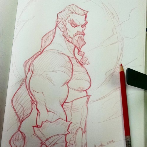 #khalDrogo #DailySketch #GameOfThrones #HBO #comic #sketch #draw #pencil