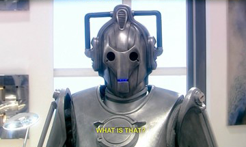 silver-tongues-blog: whatisyourlefteyebrowdoingdavid:  thefingerfuckingfemalefury:  larissafae:  carryonmywaywardstirrup:  endmerit:  Remember that time Daleks and Cybermen had sass-off?  THIS IS LITERALLY MY FAVE SCENE FROM DOCTOR WHO EVER I AM NOT EVEN