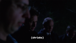 takineko:  adriannpalicki:  everyone should hear mulder’s scream at this exact moment  His face is dead pan 