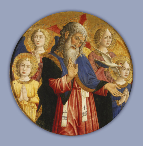 God the Father with the Four Angels and the Dove of the Holy Spirit, Giovanni Francesco da Rimini, c