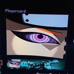 ryannsings:  @enjoiderrick and I saw one of the best emblems of all time #naruto #rinnegan #PAIN #anime #shippuden #blackopstwo #callofduty #animelife