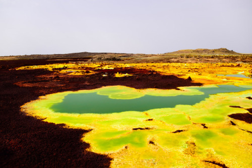 Dallol, Danakil depression One of the most inhospitable places on Earth 