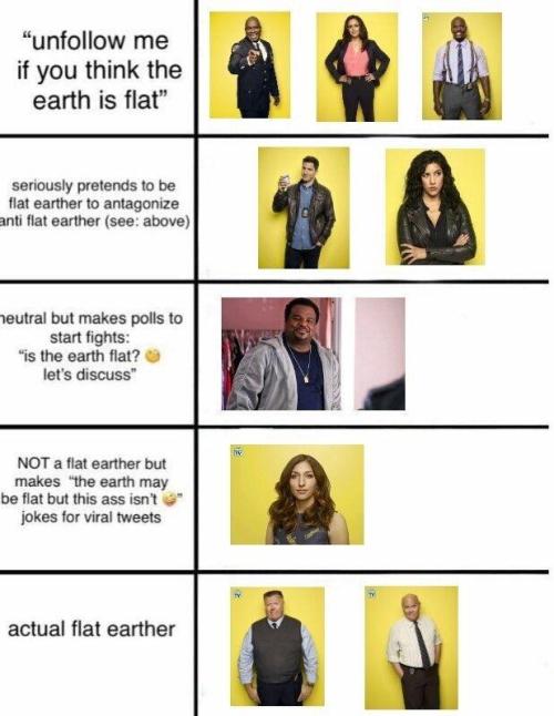 jakeperalta11us:Is the earth flat discuss.
