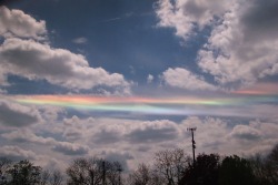 saschalily:   Circumhorizontal arc over Ohio,