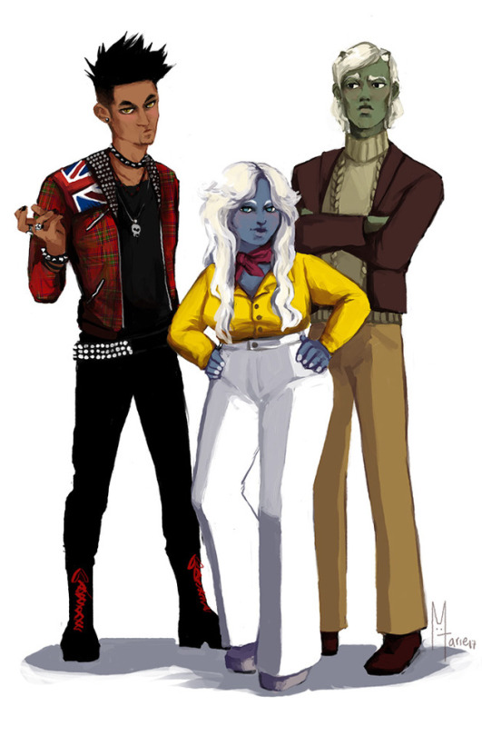 Warlocks Through Time: 70s / 60s/ 50s