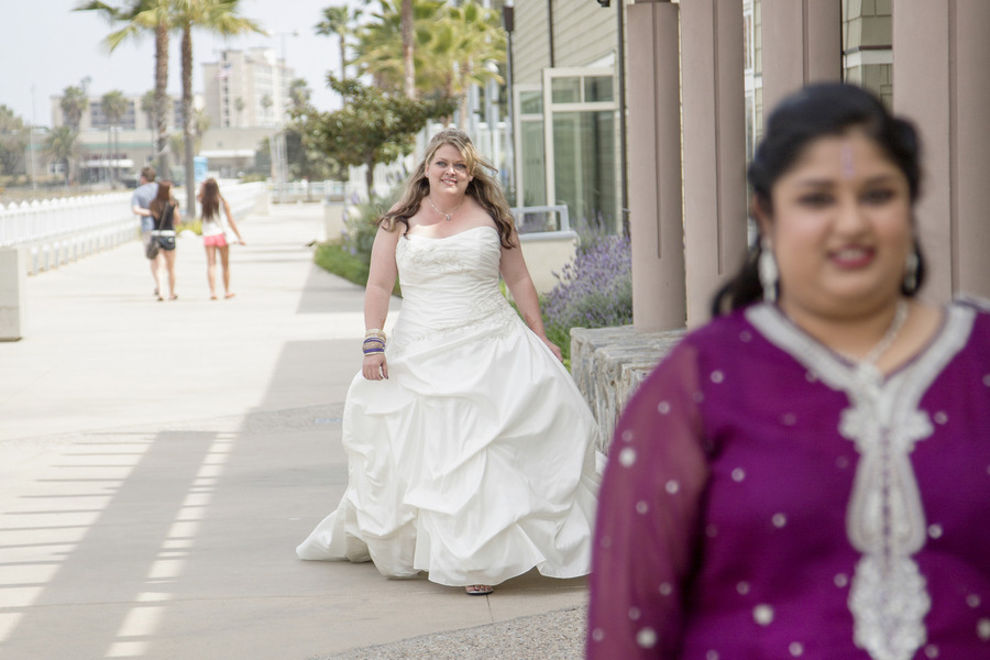 beautifulsouthasianbrides:  Interracial Indian&amp;Amerian Lesbian Wedding Photos