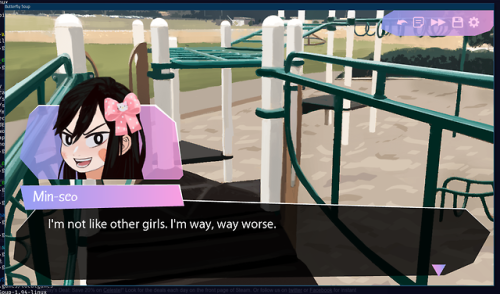 Butterfly Soup is “A visual novel about gay asian girls playing baseball and falling in love.&