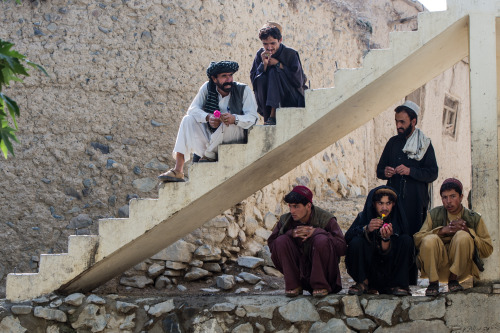 During the hottest parts of the day, Afghans often stop working, taking a few hours for the sun to s