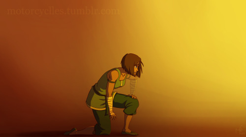 aiffe:  Korra’s journey  I…really thought this was going to end up being more critical of the unnecessary, pointless, and absolutely not benevolent violence Korra was put through. 