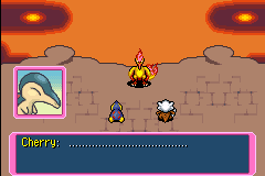 I Don't Think This Part Is Meant To Be Funny But When Your Partner Is A Cyndaquil Its Literally The Funniest