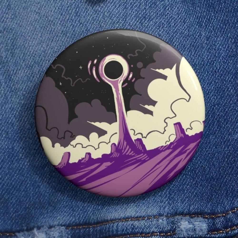 Discreet Pride Pins Devin Draws Depot On Etsy