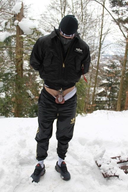 twotopdaddies:This winter seems to be dragging along forever, but our boy doen’t seem to mind as lon