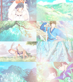 008m:  prince mononoke・ on a journey to find the cure for a curse, makoto stumbles upon the mysterious prince of the forest ||  studio ghibli makoharu series  