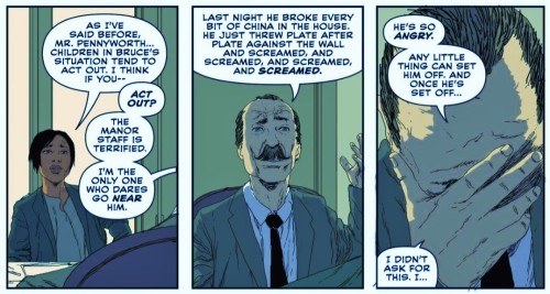 Evaluation Of Bruce Wayne By Leslie Thompkins (from Batman: The Imposter).