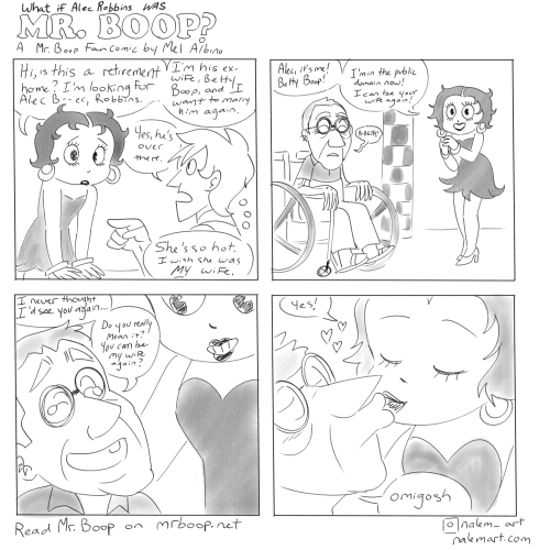 Recently Alec Robbins ended his comic &ldquo;Mr. Boop,&rdquo; where he was the husband 