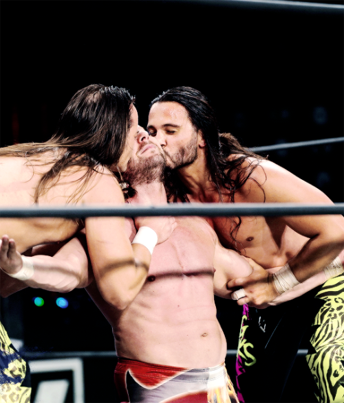 allelitewrestlings:THE YOUNG BUCKS &amp; KENNY OMEGAAEW Dynamite | April 7, 2021