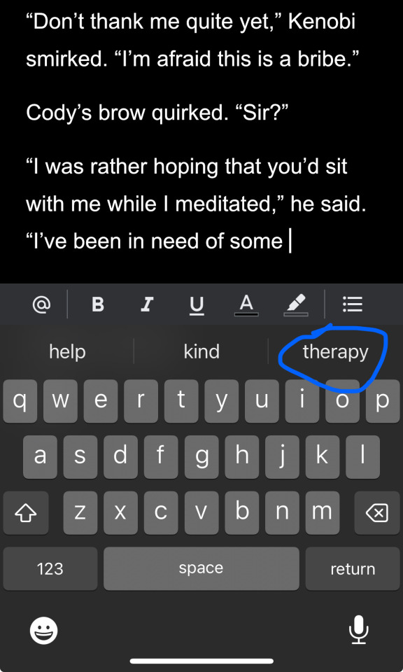 My Phone Calling Out Kenobi Lmao