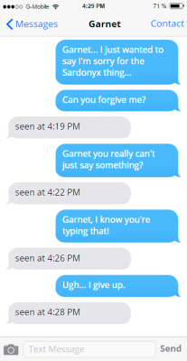 textsbetweengems:  Takes place sometime between