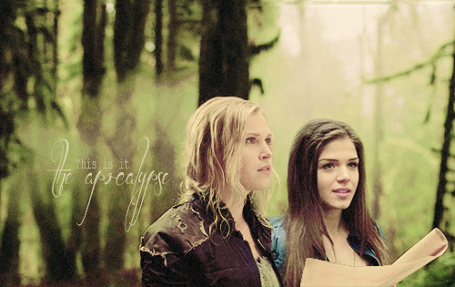 xrebelleader:Octavia and Clarke