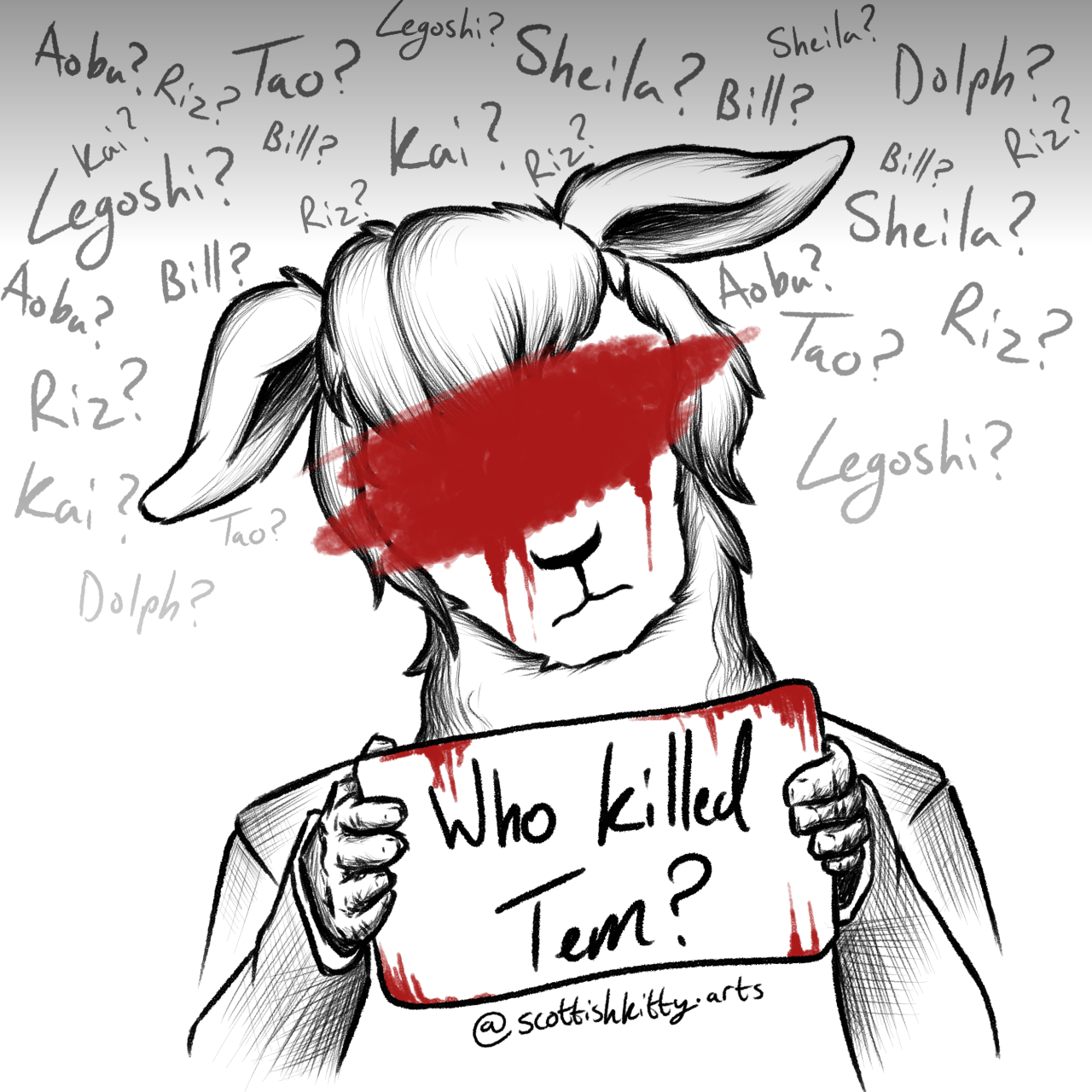 I'm just a curious speck that got caught up in orbit — Who killed Tem