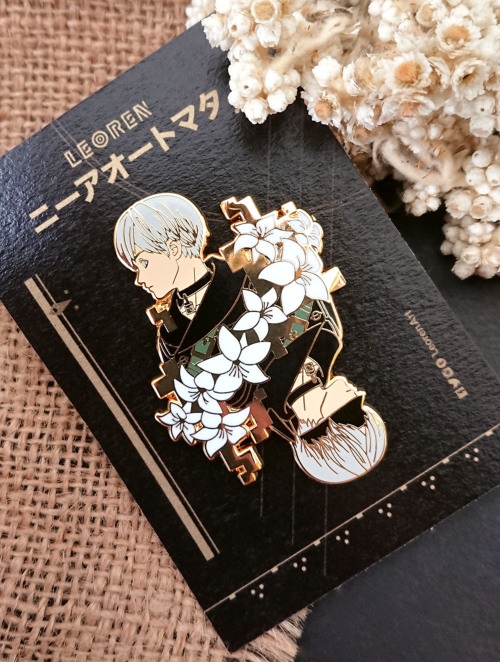 Nier Automata Pin SetAvailable now in my online store:https://leorenart.carrd.co/