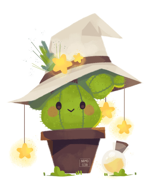 namocchi: drawing-prompt-s: Draw a cactus mage. a good spikey boi  