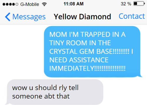 XXX Why not try telling someone, Peridot? photo