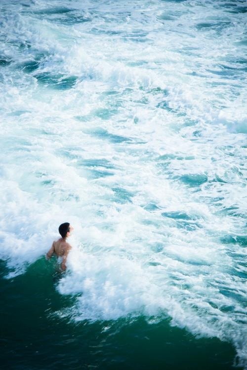 Porn photo awesomeagu:  Waves over you