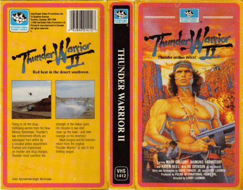 &ldquo;Thunder II&rdquo; aka &ldquo;Thunder Warrior II&rdquo; (1987, Fabrizio De Angelis) Italy Ind